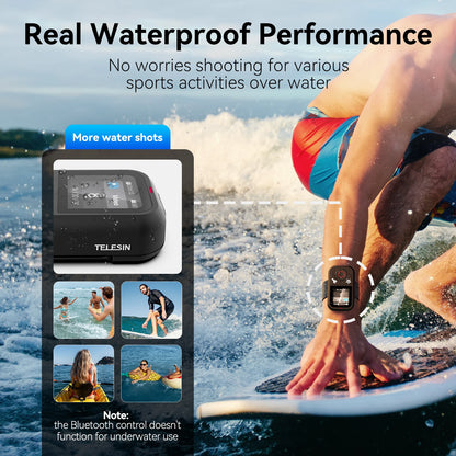 Waterproof Bluetooth Remote Control for GoPro Hero 13 12 11 10 9 8