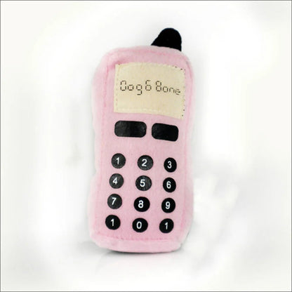 Phone Shaped Squeaky Pet Toys - Durable Interactive Training Chew