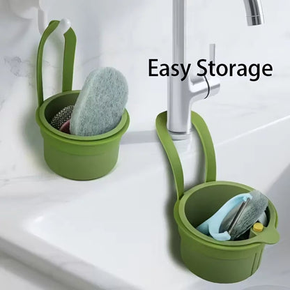 Press-Type Drain Basket Food Strainer Multi-Functional Kitchen