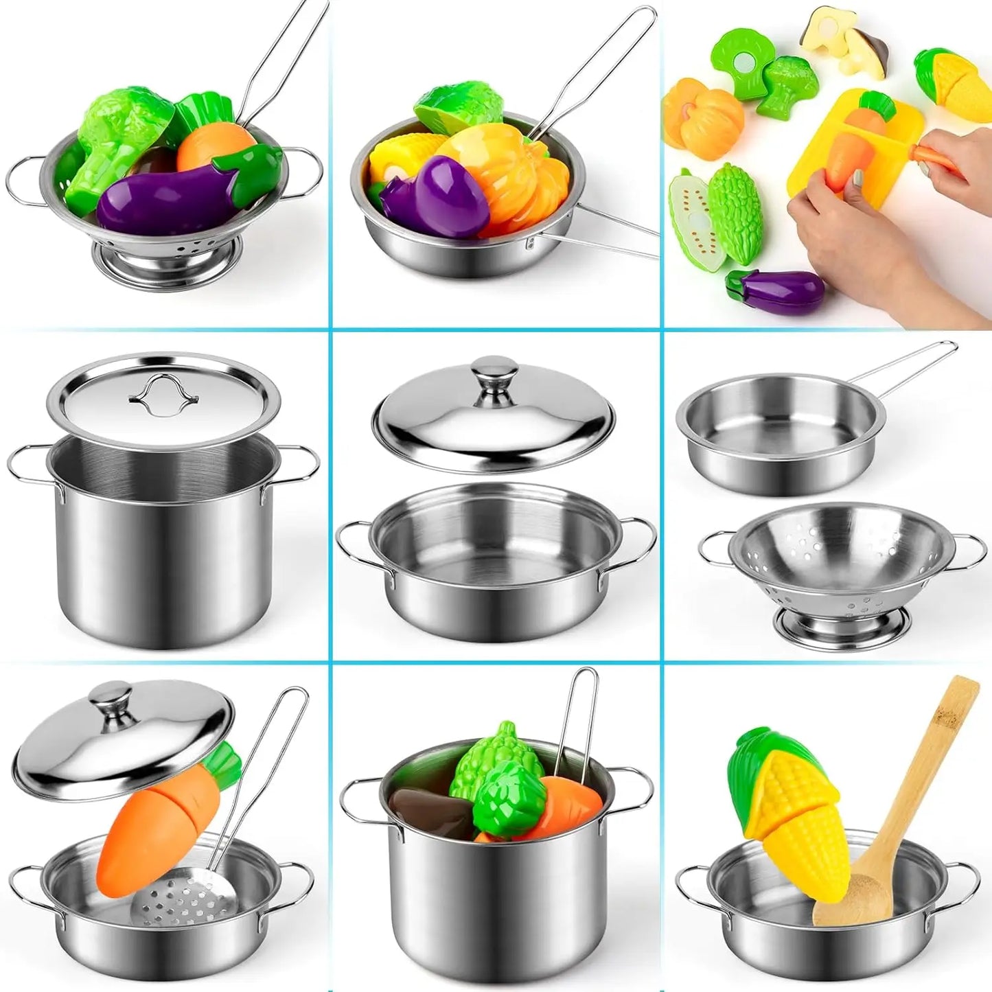 Complete Kitchen Playset - Interactive Cooking Toy Set for Kids
