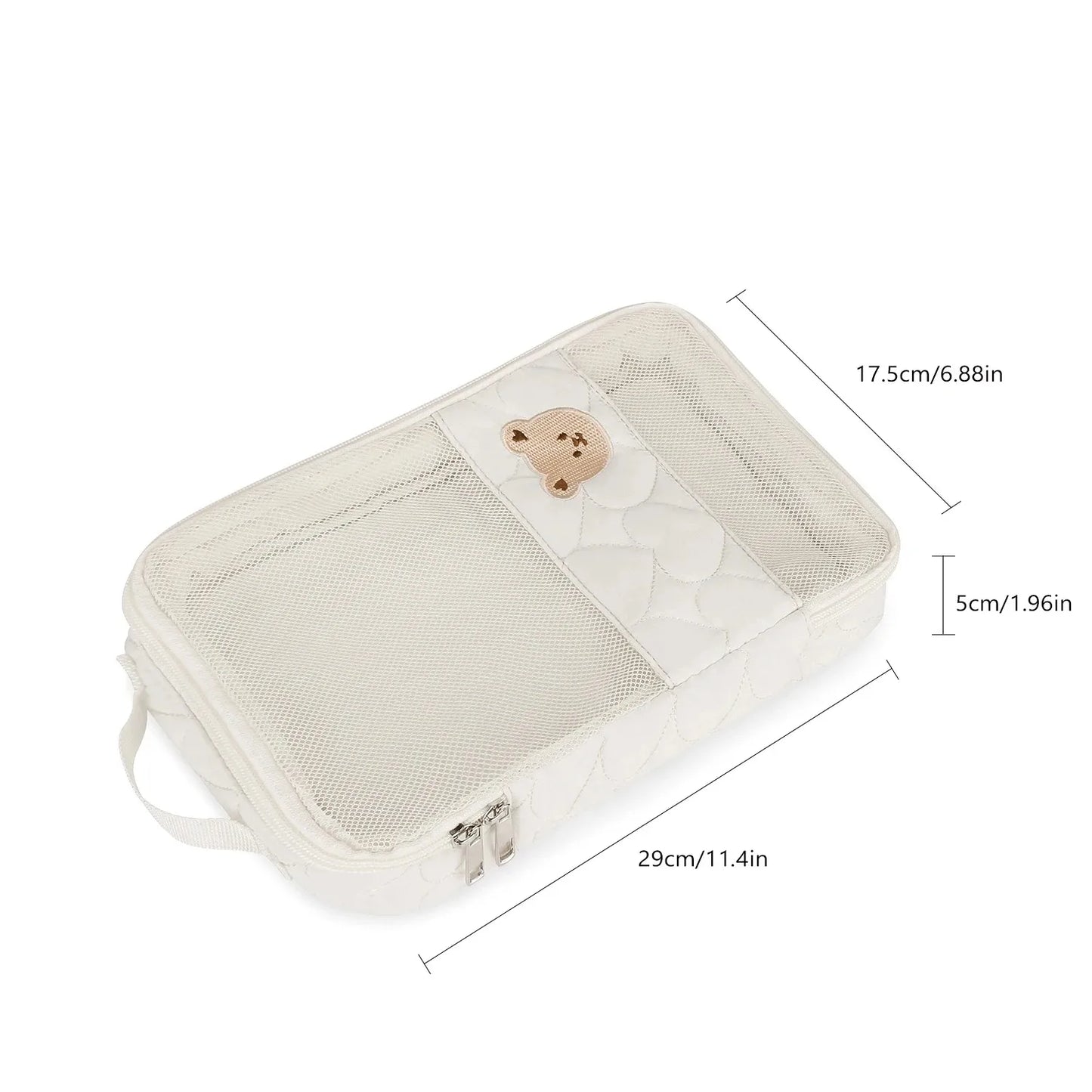 Waterproof Travel Diaper Bag - Portable Baby Clothes & Toiletries