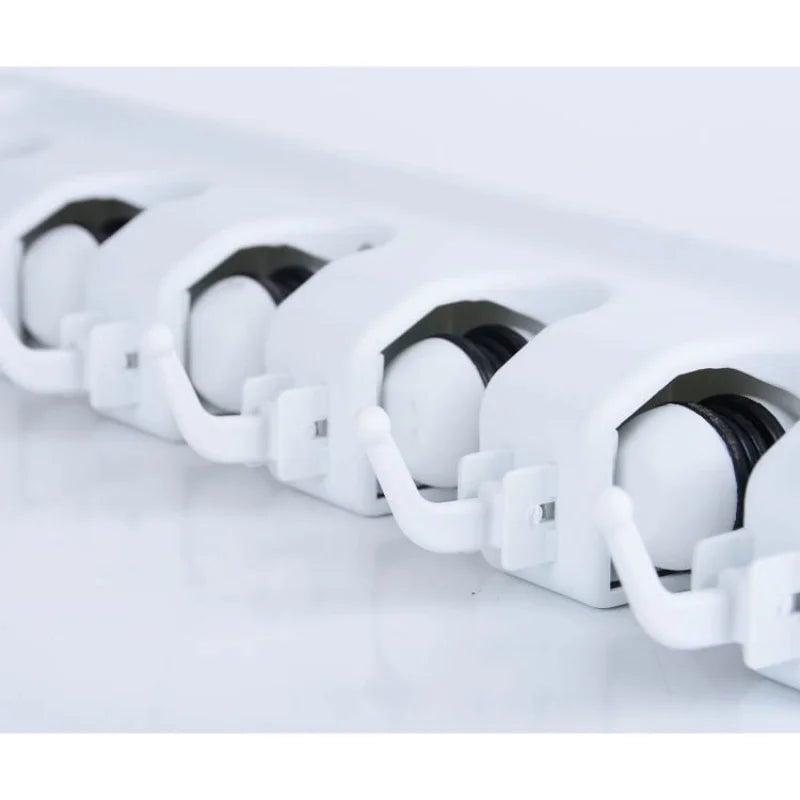 Wall Mount Mop Holder Hook - Kitchen Bathroom Broom Organizer