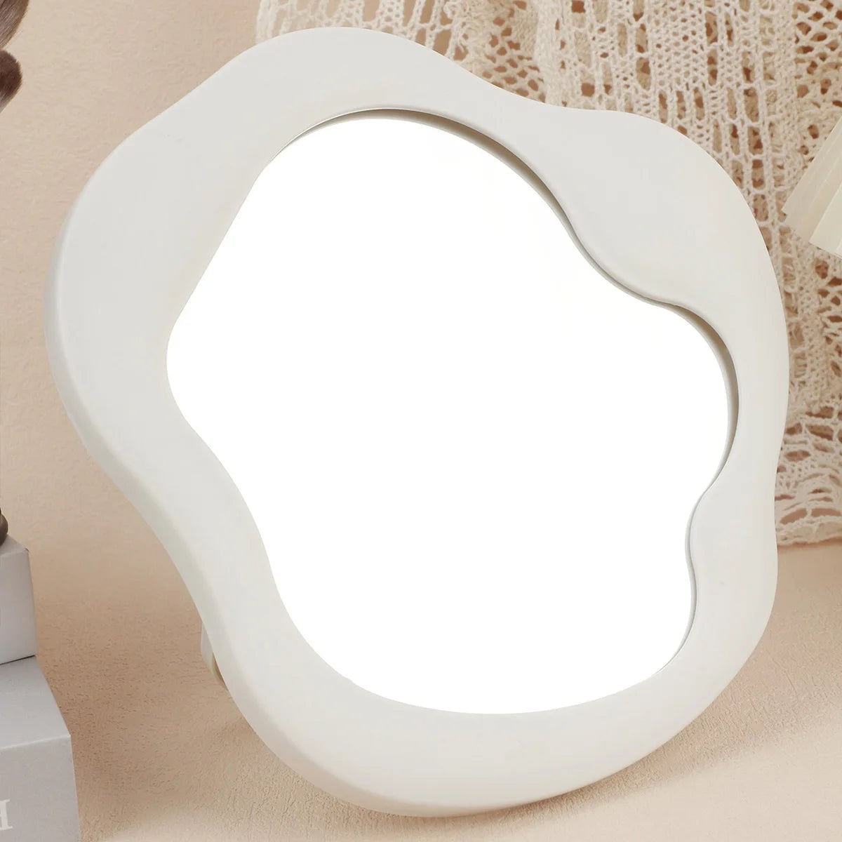 Tabletop Makeup Mirror - Adjustable Vanity Mirror for Bedroom Decor