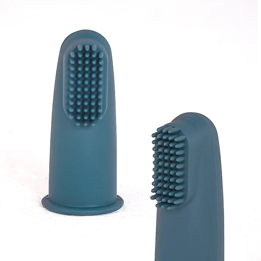 Silicone Baby Finger Toothbrush - Newborn Oral Care Cleaning Brush