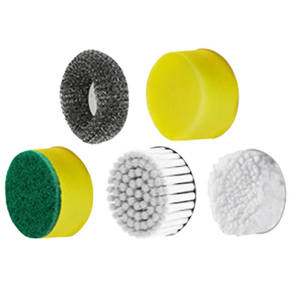 Electric Spin Cleaning Brush 5-Head Wireless Handheld Scrubber