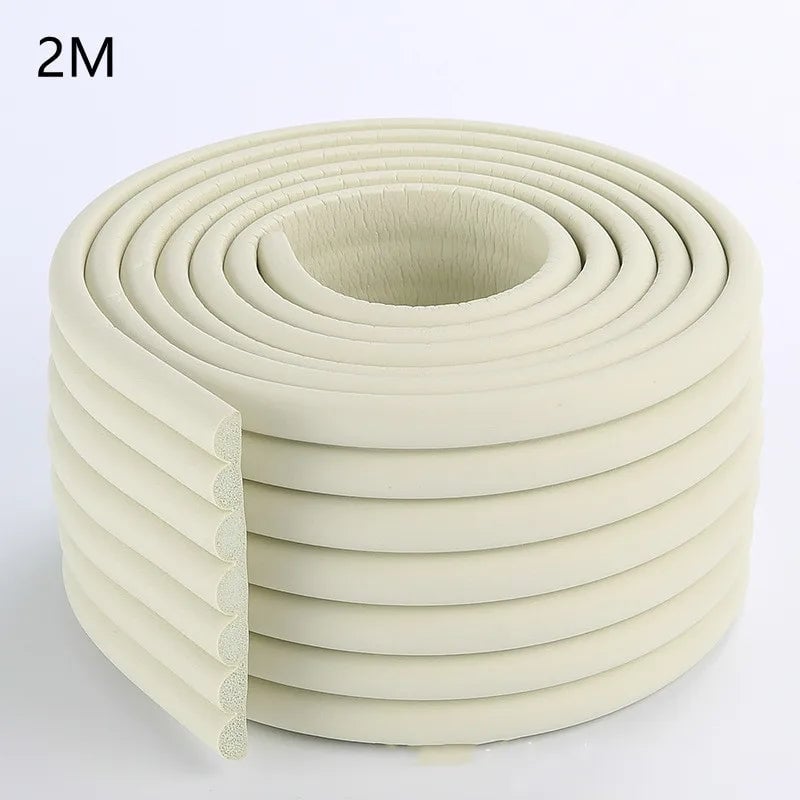 Baby Safety Foam Edge Bumper Tape 2M - Table Corner Protection Strip