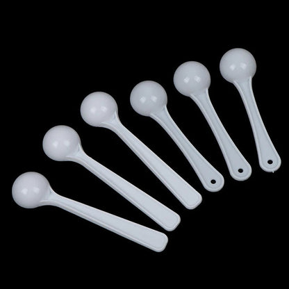 1g Plastic Measuring Scoops - 20PCS Food Medicine Milk Spoons