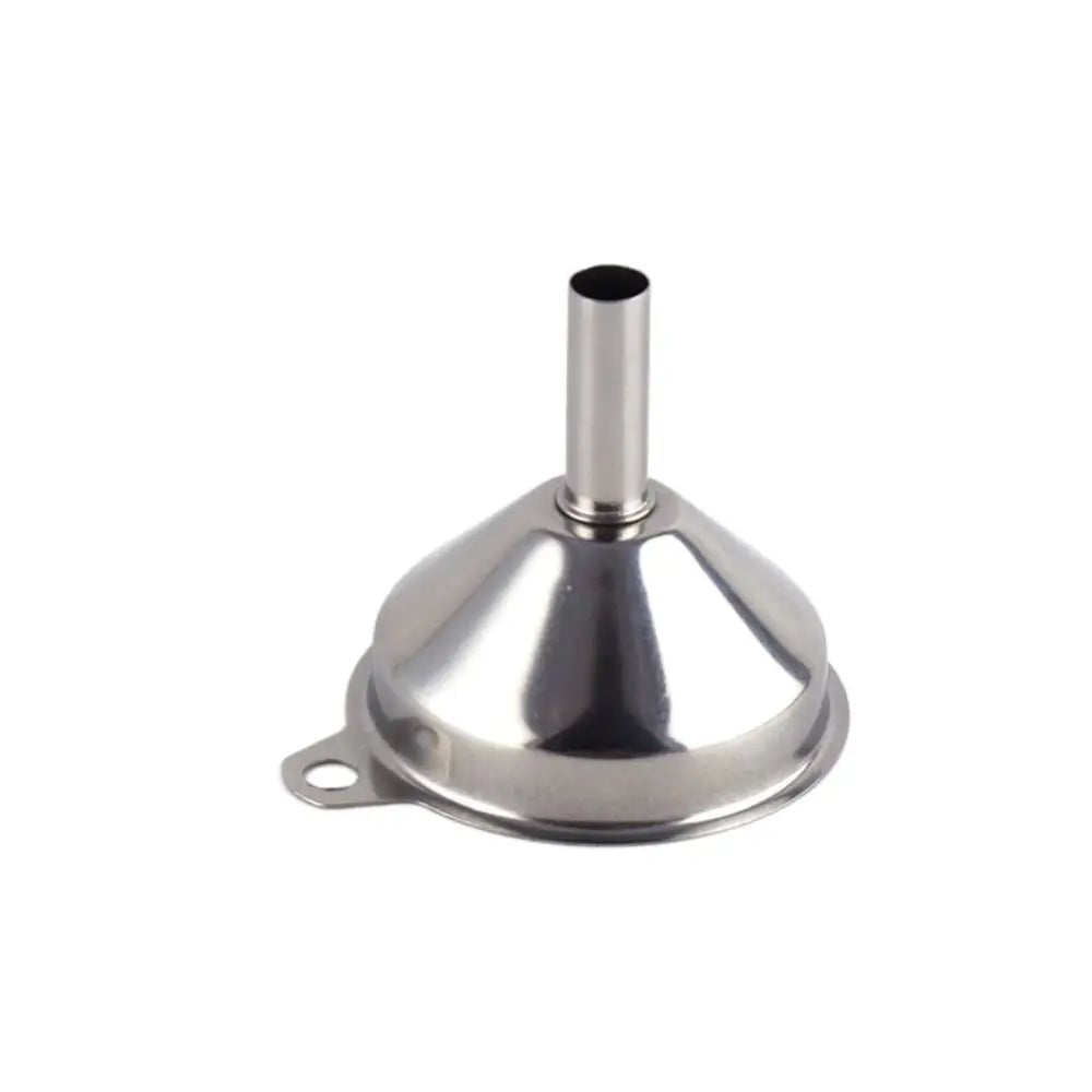 Wide Mouth Stainless Steel Funnel Strainer - Kitchen Oil Filter