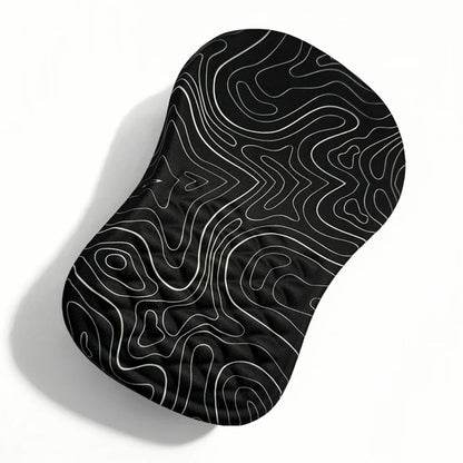 Ergonomic Memory Foam Wrist Rest Mouse Pad - Non-Slip Computer Support