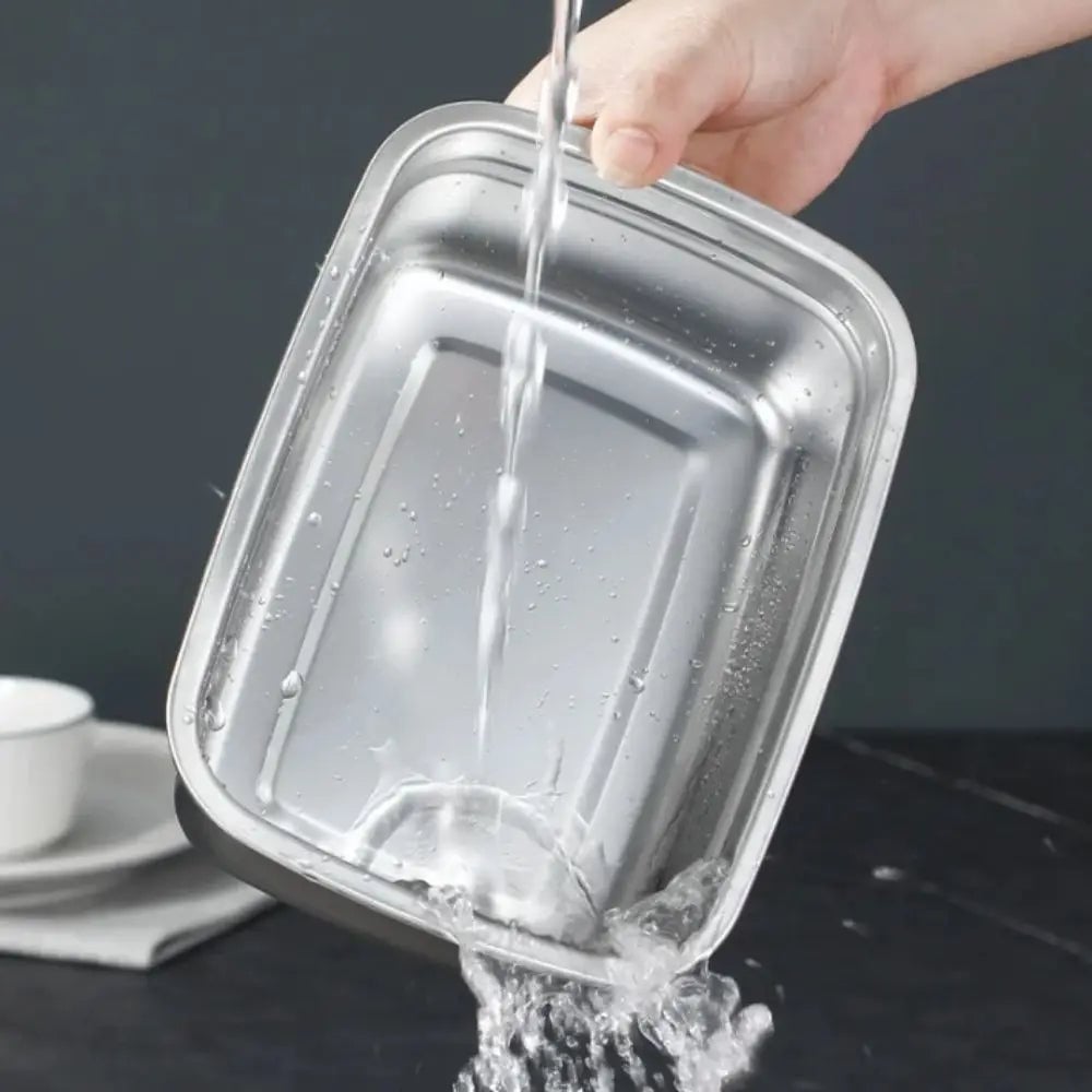 Stainless Steel Bento Box - Leak-proof Camping Lunch Container