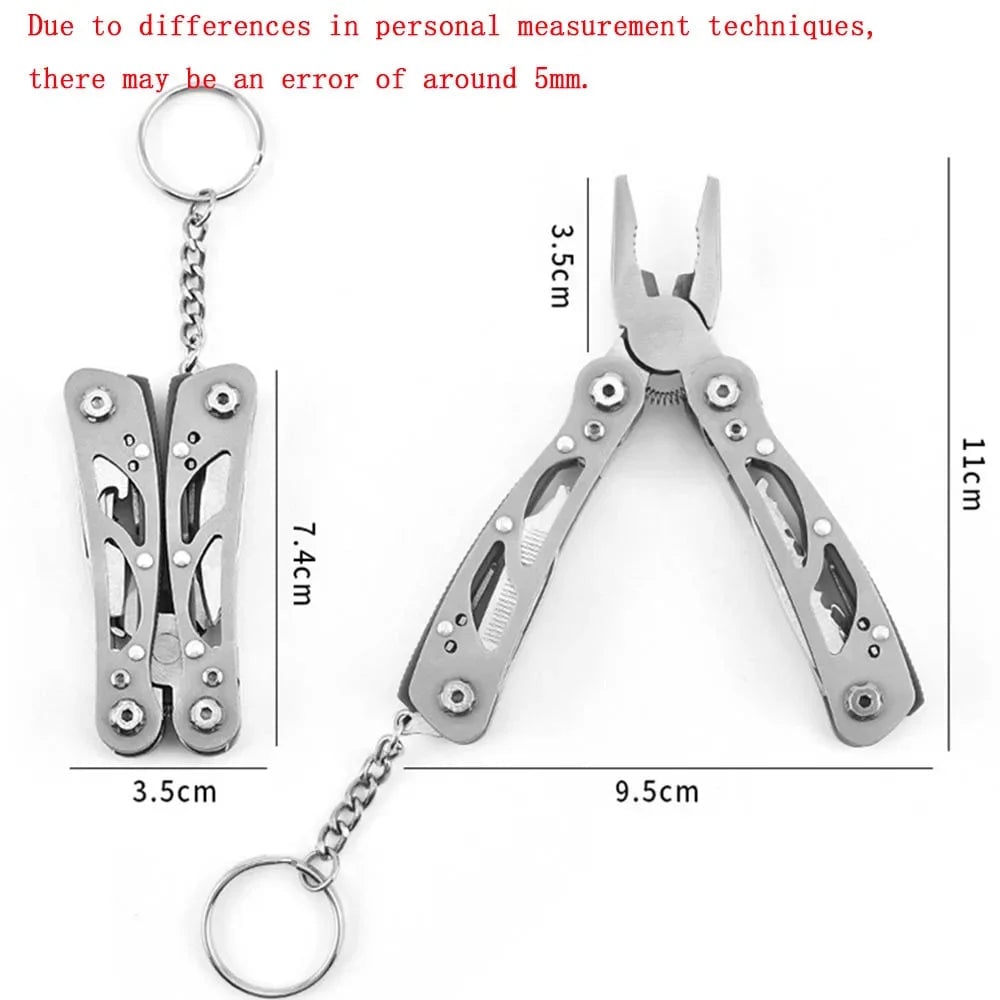Multi-Tool Pocket Knife Pliers - Tactical Survival EDC Tool