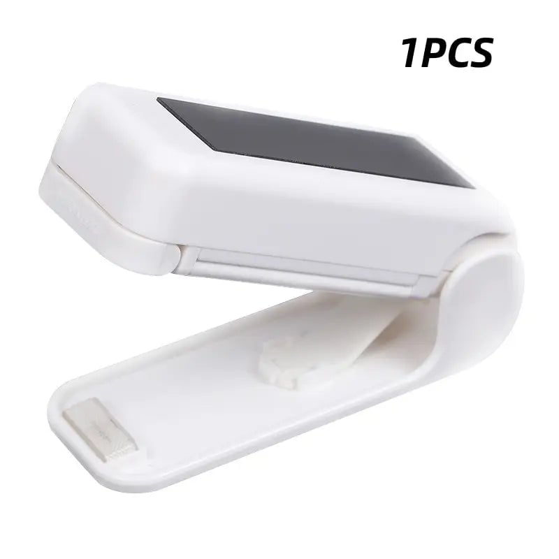 Mini Heat Bag Sealer White Portable Food Package Sealing Machine