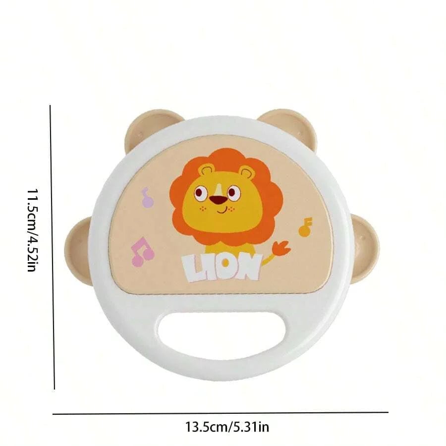 Handheld Baby Tambourine - Delicate Percussion Instrument for Kids