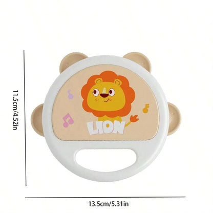 Handheld Baby Tambourine - Delicate Percussion Instrument for Kids