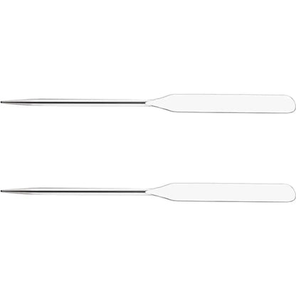 2Pcs Stainless Steel Makeup Mixing Rods Foundation Nail Art Tools