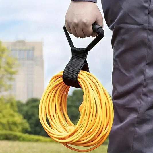 Heavy-Duty Extension Cord Organizer Strap with Handle - Multipurpose