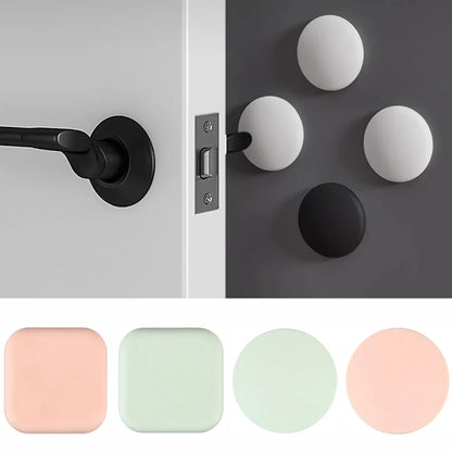 Silicone Door Stopper Wall Protector - Shockproof Doorknob Guard