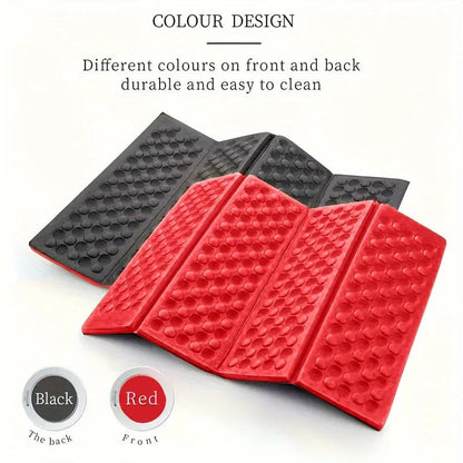 6-Fold XPE Honeycomb Massage Mat Waterproof Camping Cushion Pillow