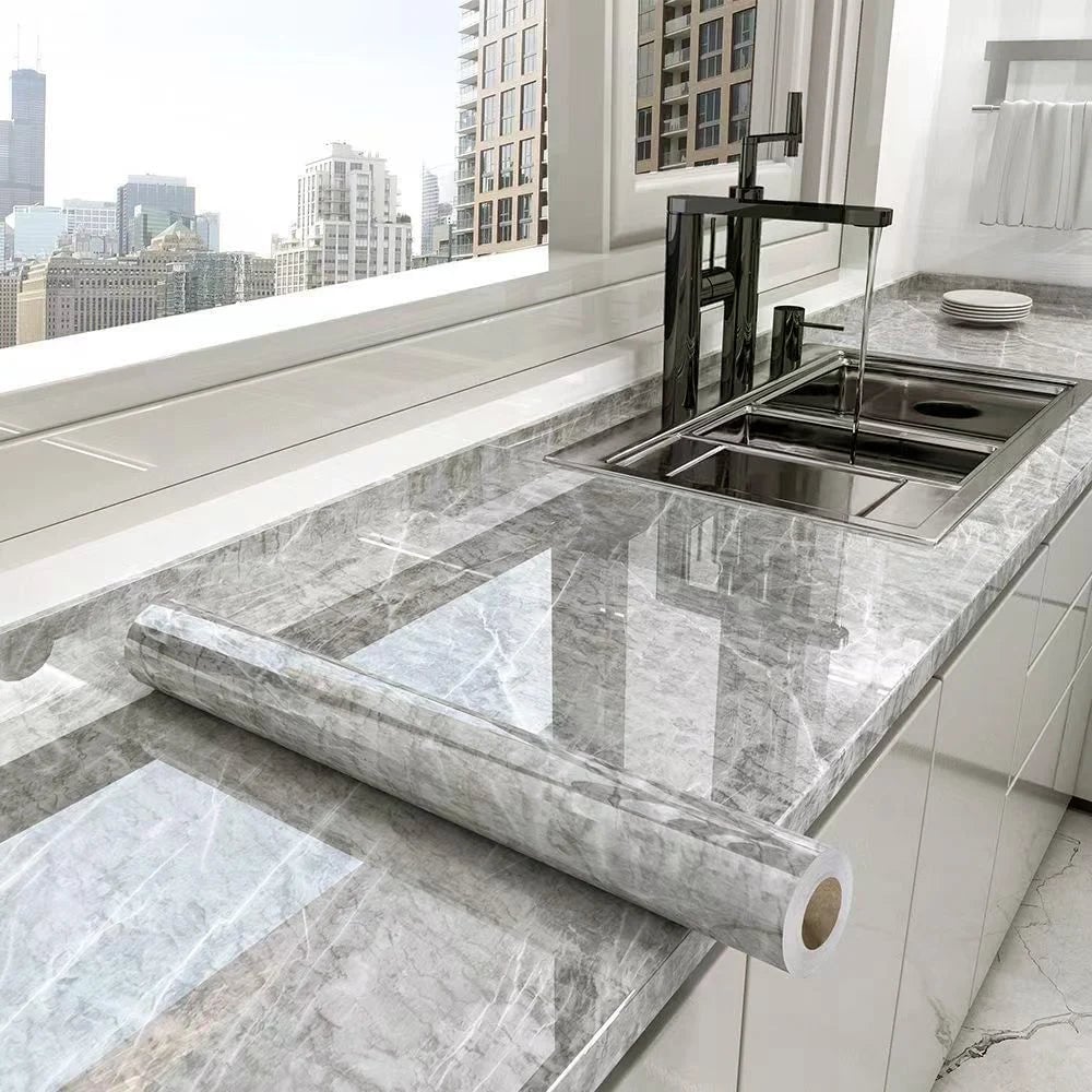 Oil Proof Waterproof Self Adhesive Kitchen Tile Wallpaper Sticker