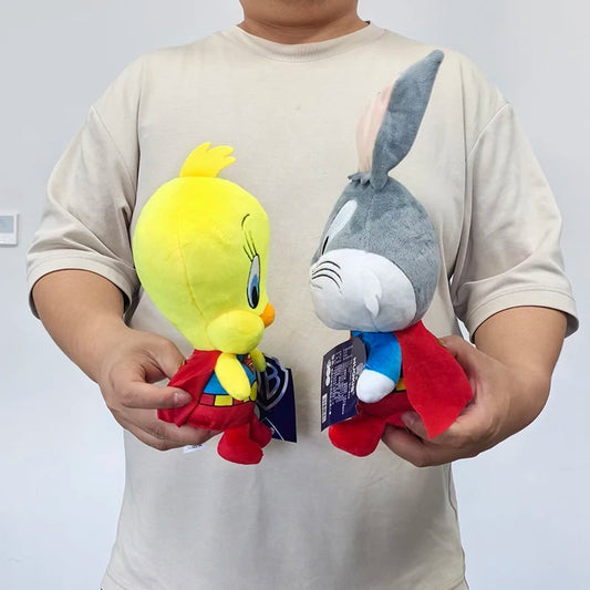 20cm Warner Bros Looney Tunes Plush Toys Superman Tweety Bugs Bunny