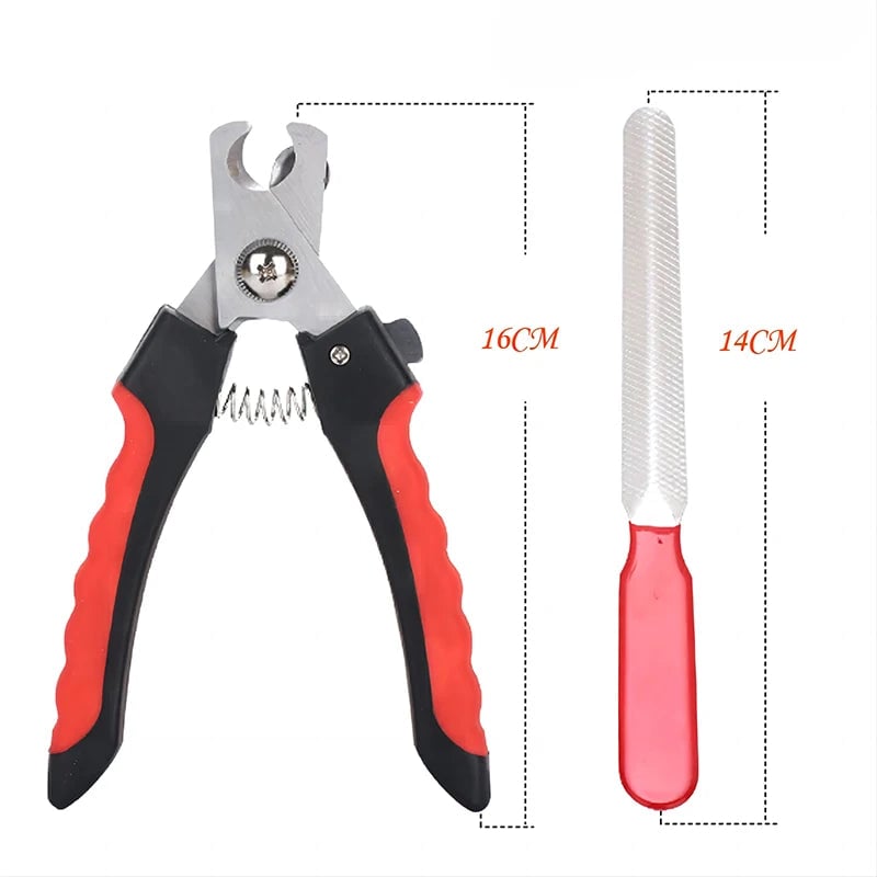 Stainless Steel Pet Nail Clippers Sickle Large Dog Cat Grooming
