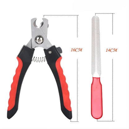 Stainless Steel Pet Nail Clippers Sickle Large Dog Cat Grooming