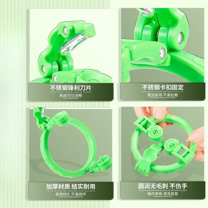 Handheld Rotating Fruit Peeler - Apple Pear Spiralizer Kitchen Tool