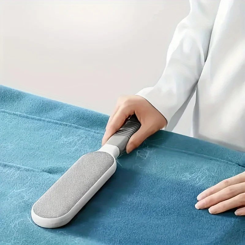 Double Sided Manual Pet Hair Remover Lint Brush Furniture Clothes