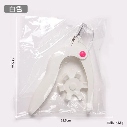 U Shaped Stainless Steel Nail Clipper False Tips Trimmer Manicure