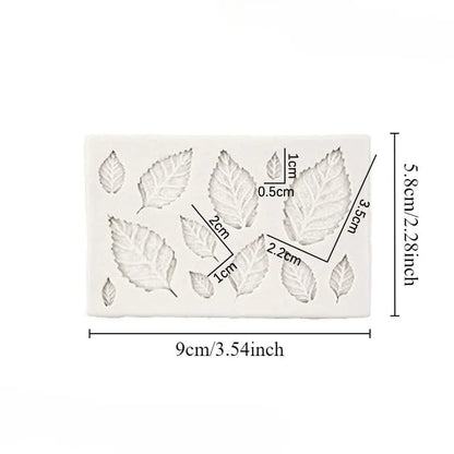Maple Leaf Silicone Chocolate Molds - Food Grade Baking Tools
