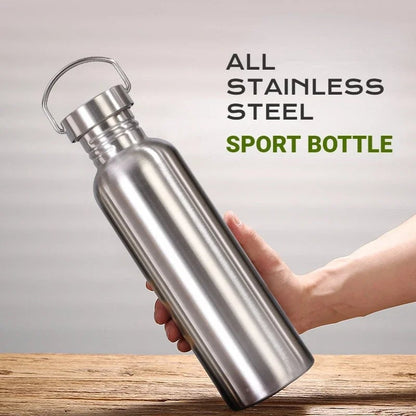 Stainless Steel Water Bottle 500-1000ml Big Mouth Vacuum Flask