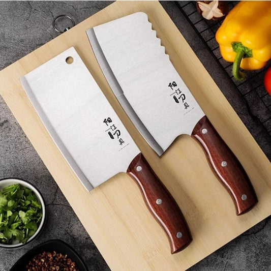 Ultra-Sharp Stainless Steel Kitchen Knife - Chef Utility Meat Cutting