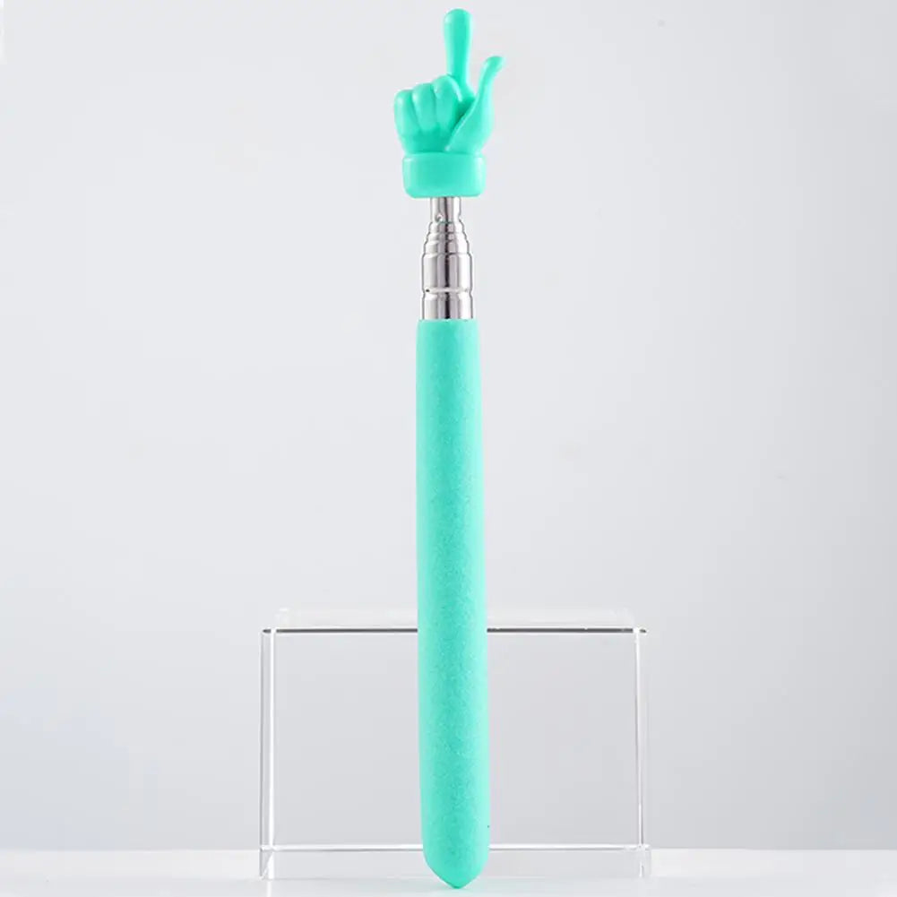 Retractable Finger Pointer Stick – Stainless Steel Telescopic Teaching Pointer