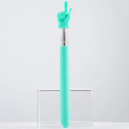 Retractable Finger Pointer Stick – Stainless Steel Telescopic Teaching Pointer