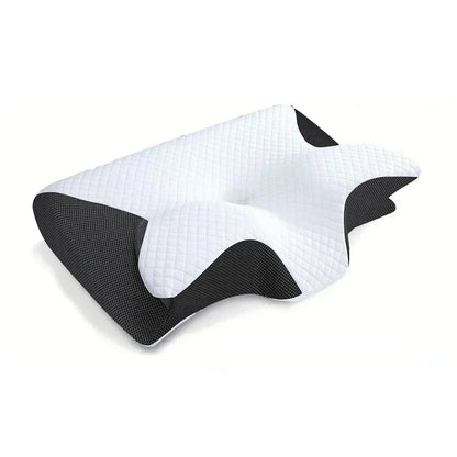 Butterfly Memory Foam Contour Pillow for Neck Pain Relief & Support