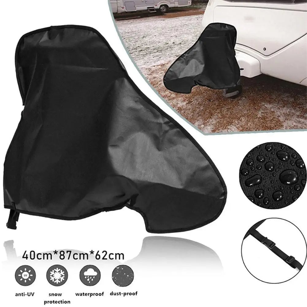Waterproof Universal Caravan Hitch Cover Dustproof Tow Ball Lock
