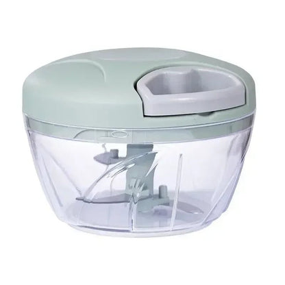 500ML Manual Meat Mincer Garlic Press Vegetable Food Chopper