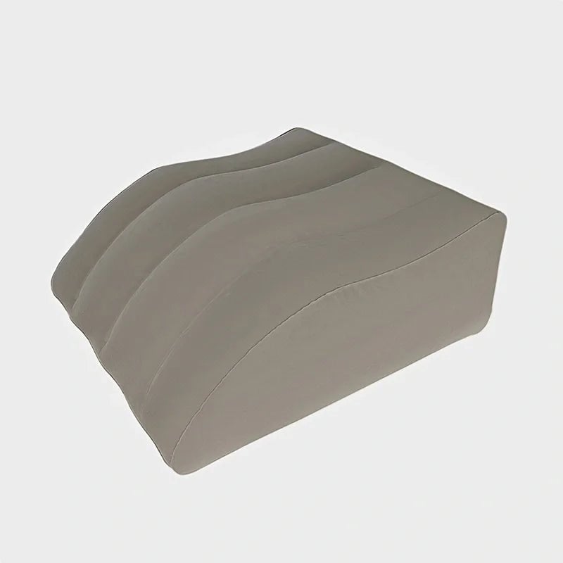 Inflatable Leg Elevation Pillow - Circulation Support Wedge Cushion