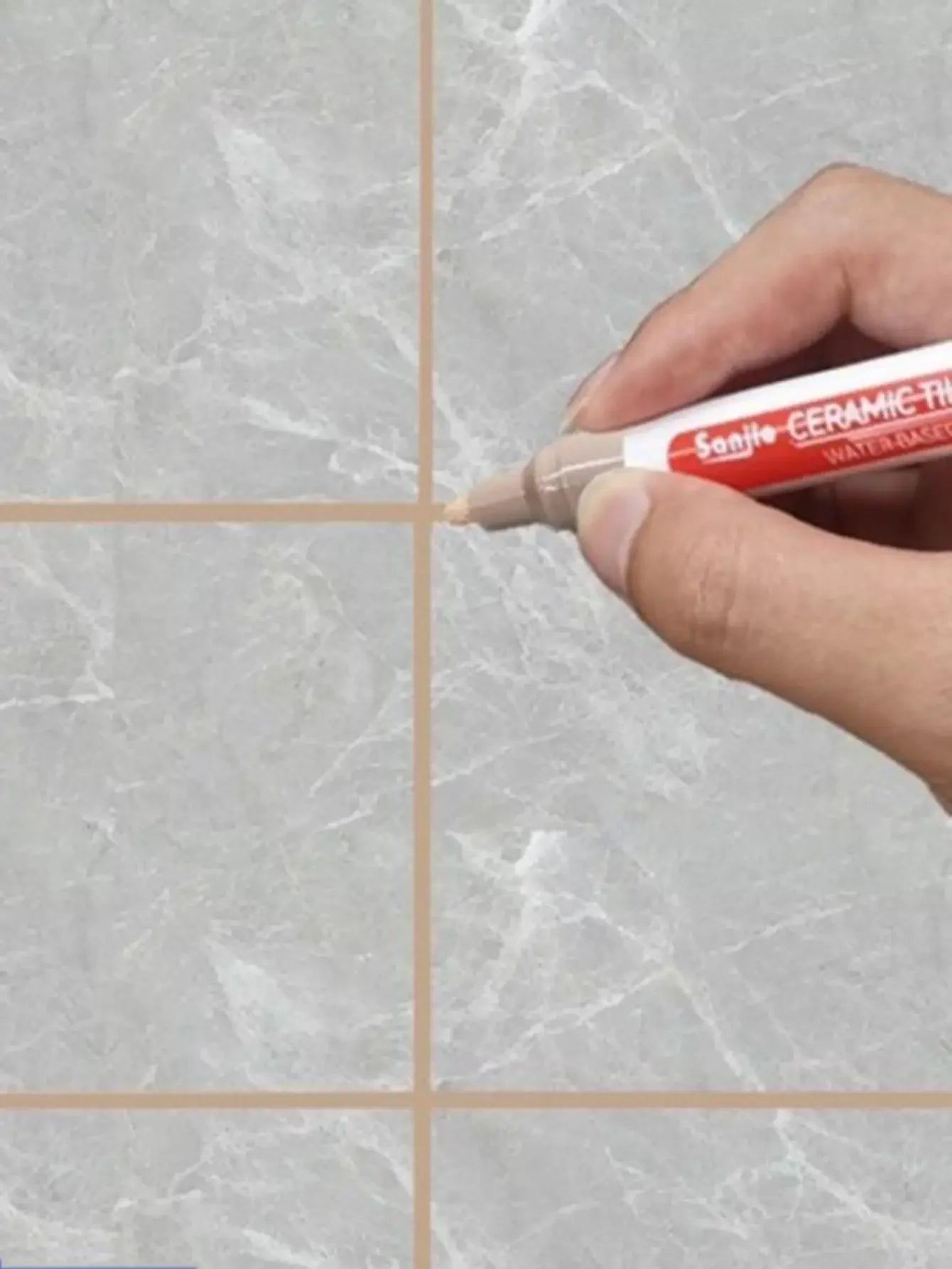 Anti-Mildew Ceramic Tile Gap Repair Pen - Bathroom Wall Floor Grout