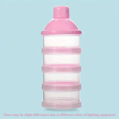 5-Grid Large Capacity Baby Milk Powder Storage Container Layered Box