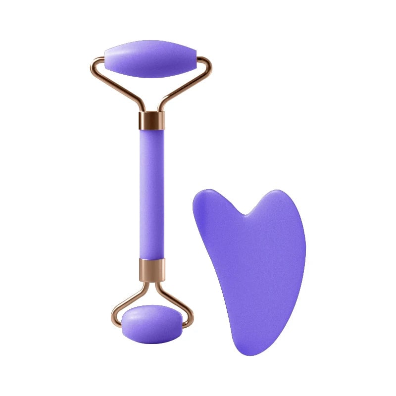 Resin Face Roller Massage Tool - Eye Neck Skincare Beauty Instrument