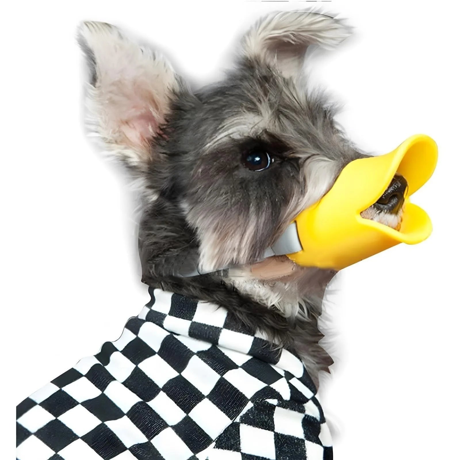Soft Silicone Duck Bill Dog Muzzle - Anti-Bite Breathable Safety