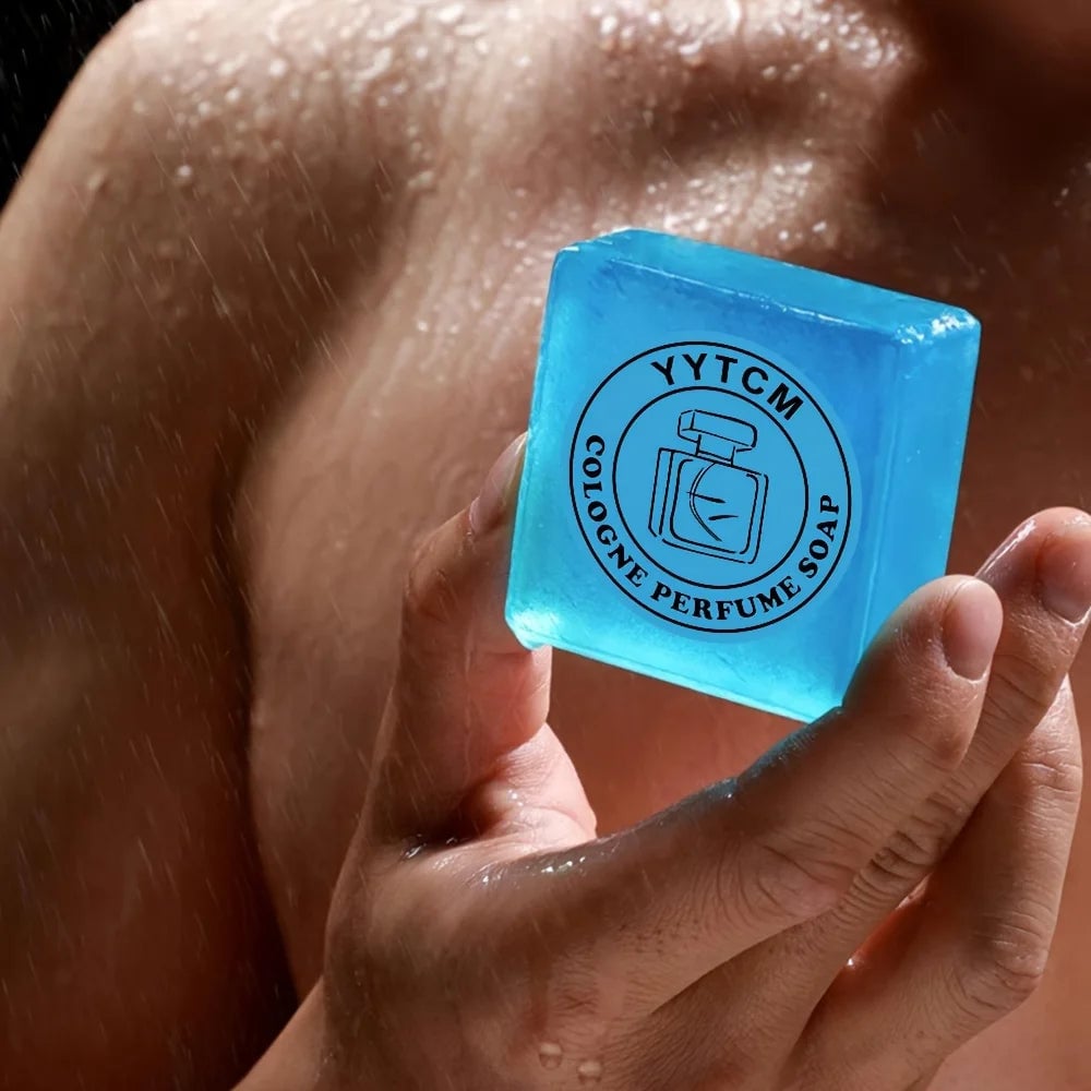 Handmade Essential Oil Cologne Soap Bar 70g Men's Bath Body