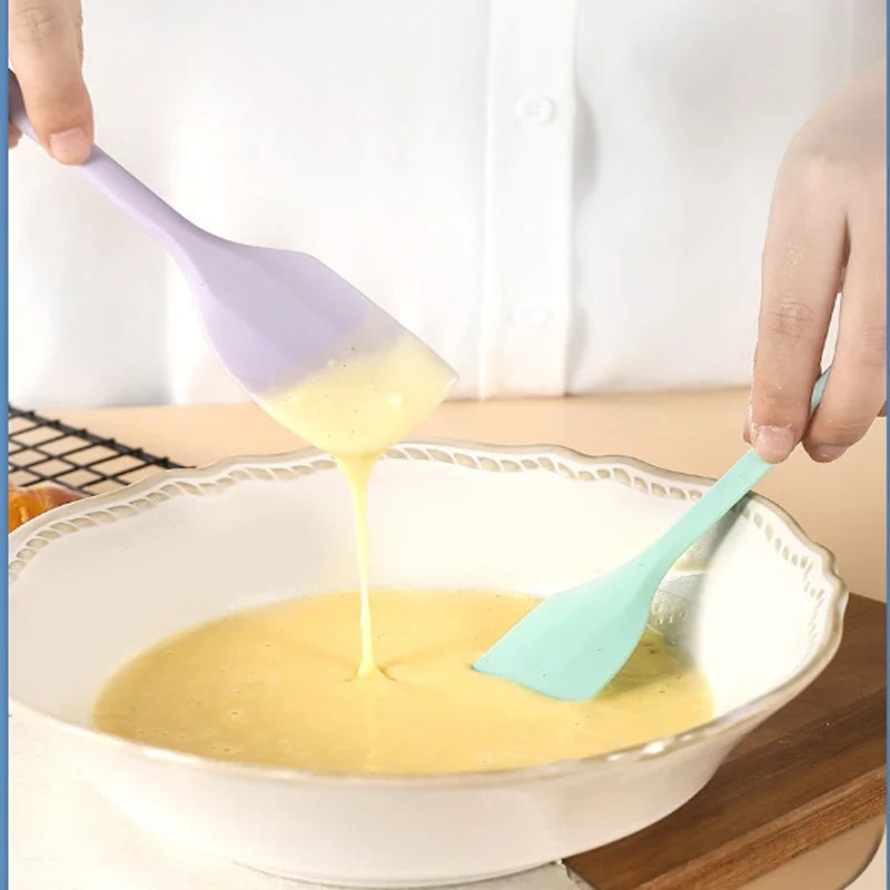 Heat-Resistant Silicone Cream Spatula - Non-Stick Butter Scraper