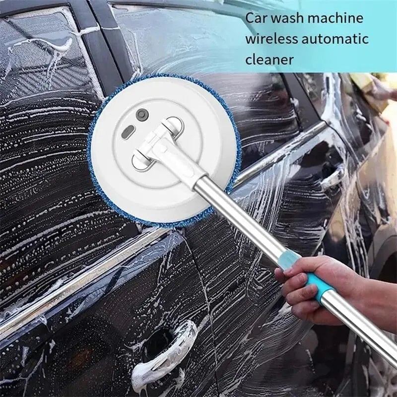 Wireless Electric Spin Mop 2-in-1 Wet Dry Multi-Surface Cleaner