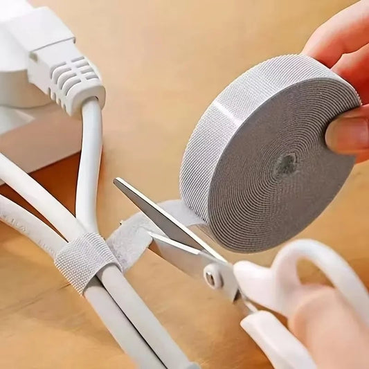 1-5M Cable Organizer Wire Management Tape for Phone Earphone Cord