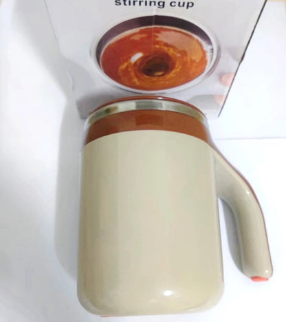 Automatic Self Stirring Magnetic Mug - Stainless Steel Thermal Cup