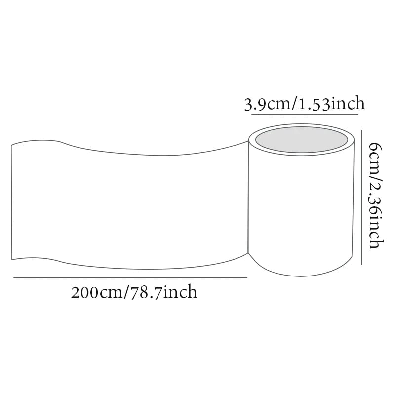 Oil Masking Tape 4-Style Pack DIY Phone Case Photo Frame Decoration