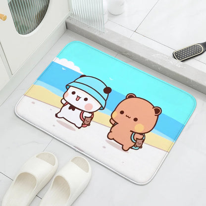 Bubu Dudu Non-Slip Cartoon Welcome Mat - Cute Entrance Doormat