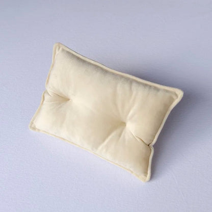 Velvet Newborn Photography Posing Cushion - Mini Baby Pillow Prop
